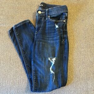 Express Mid Rise Stretch Legging Jean